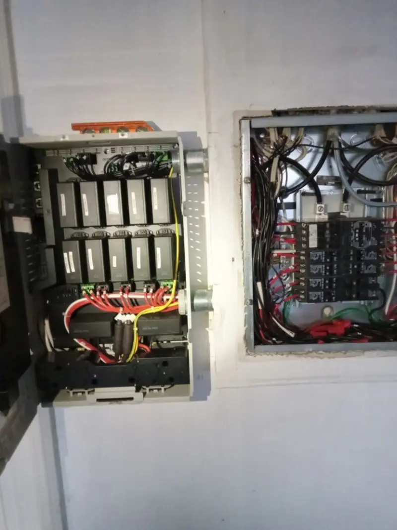 Electrical panel upgrade completed for Indoor Lighting Installation in Evansville